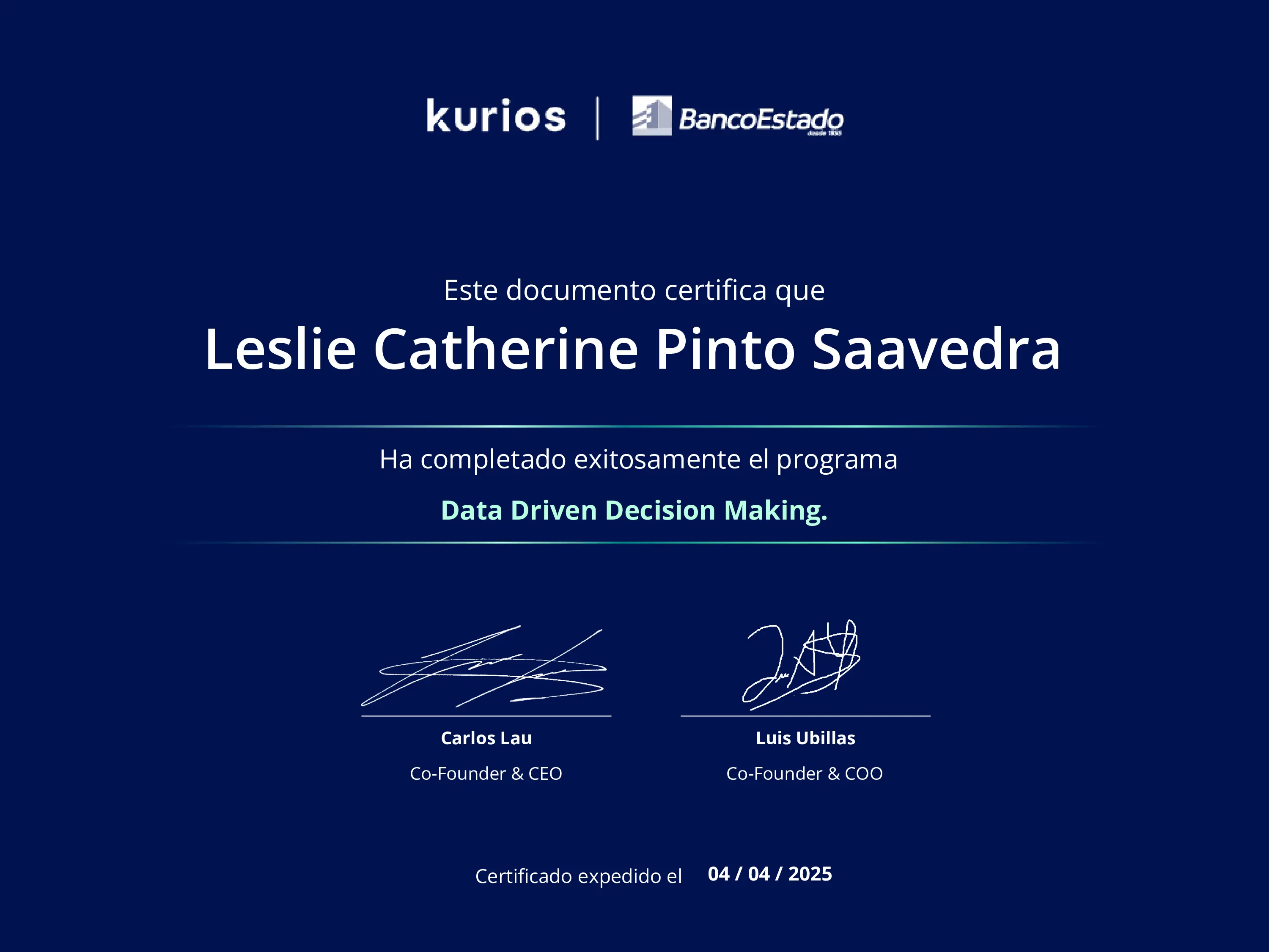 Certificado