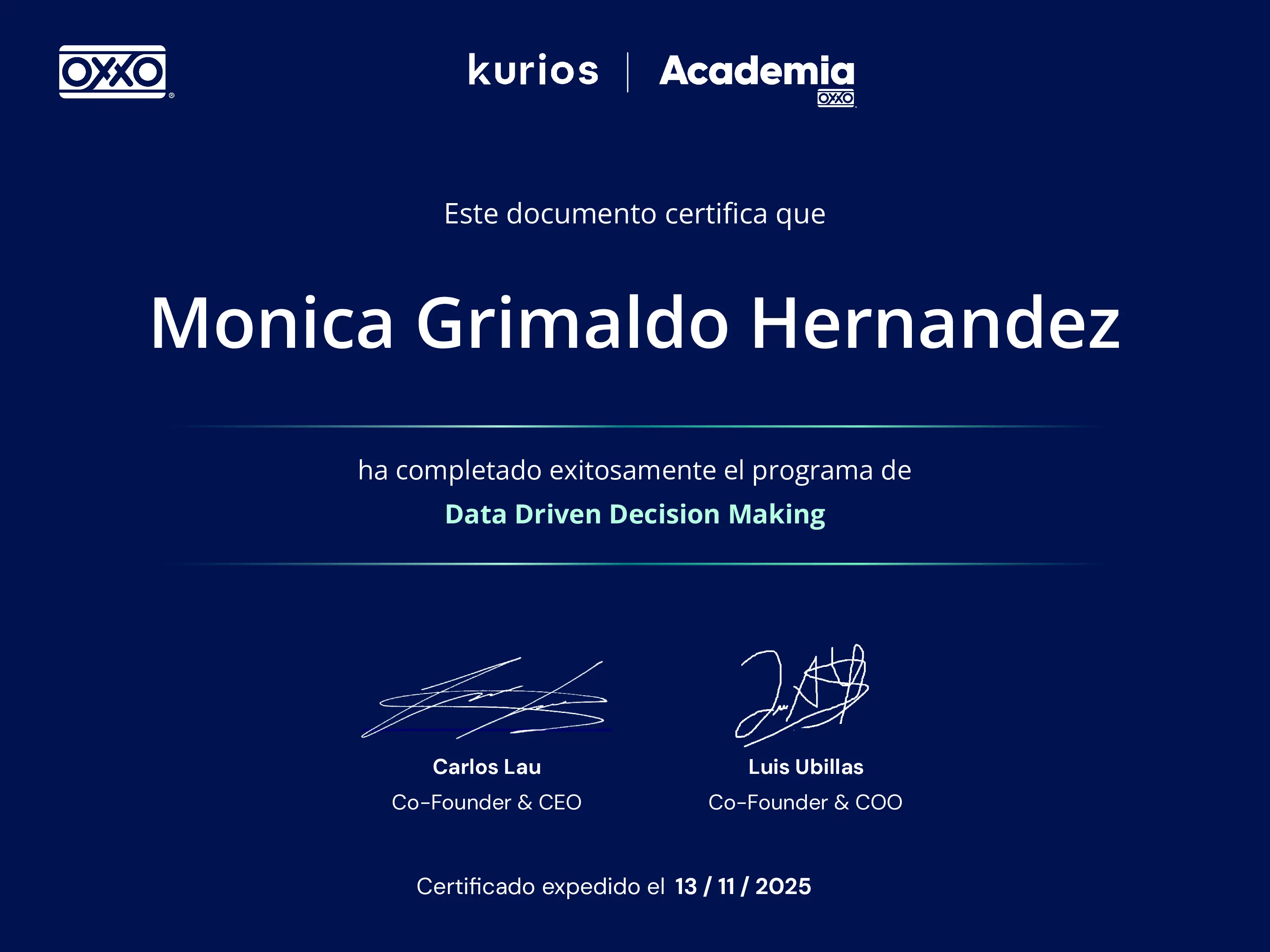 Certificado