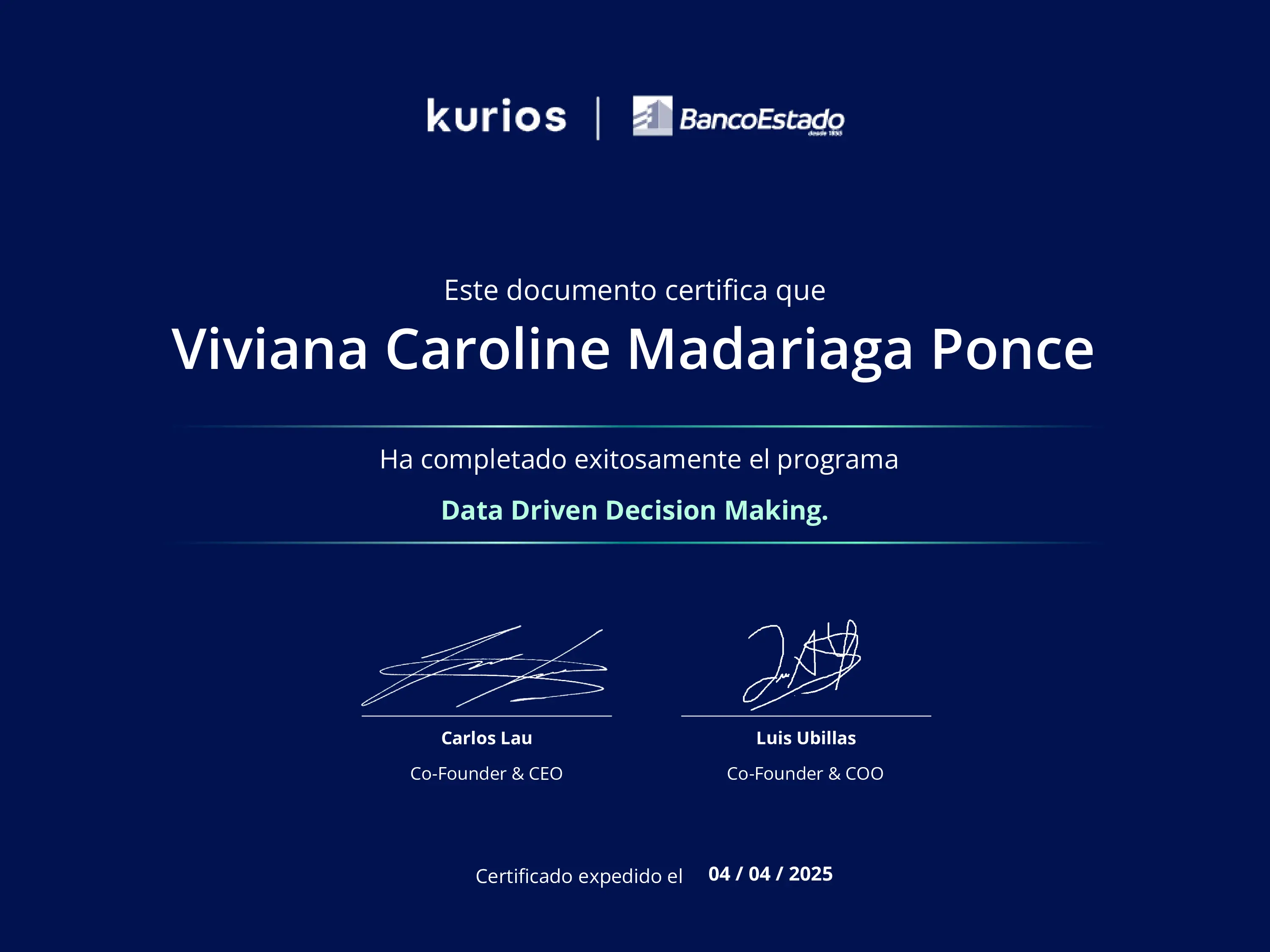 Certificado