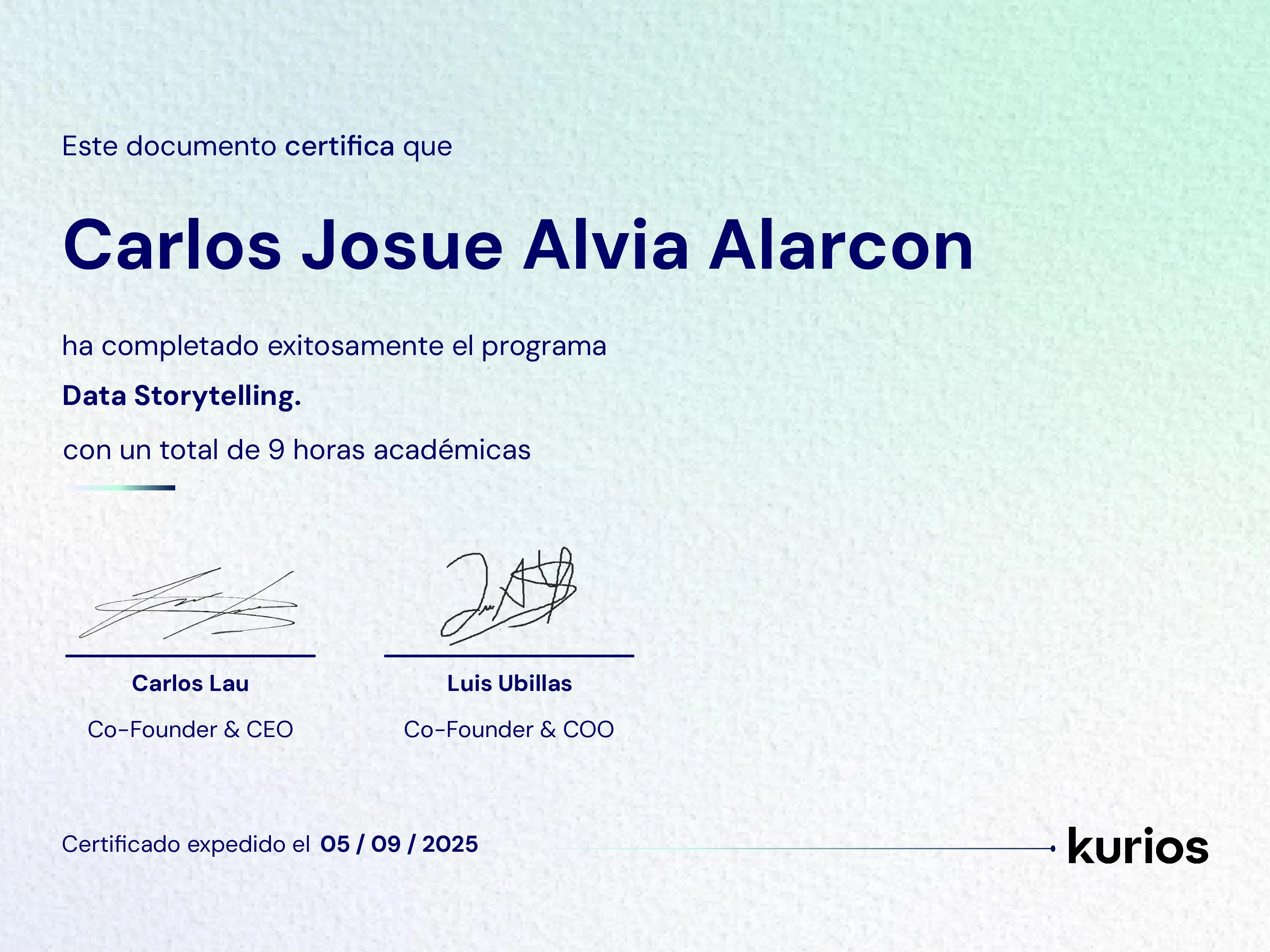 Certificado