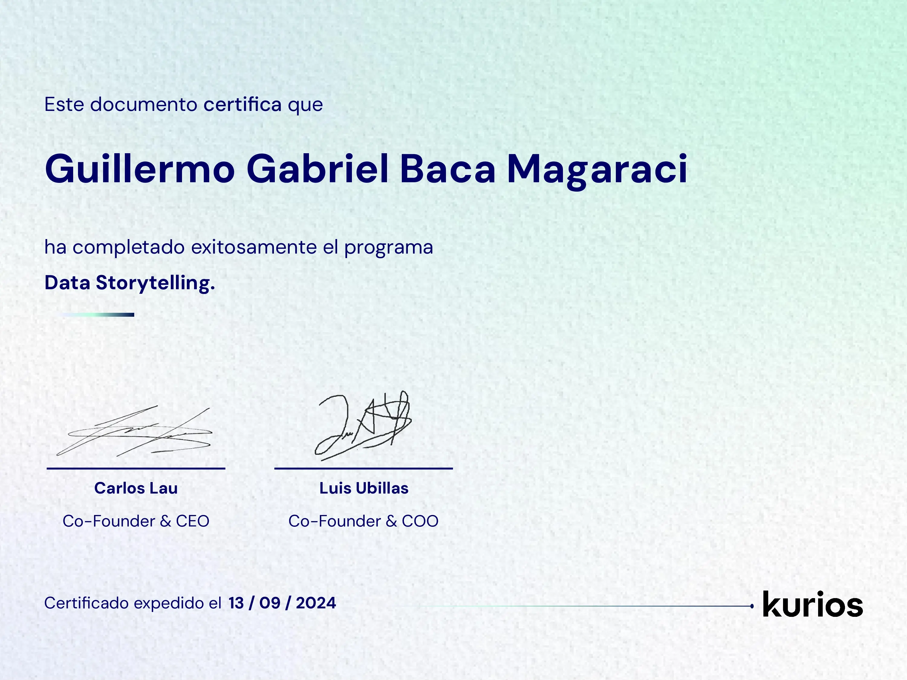 Certificado