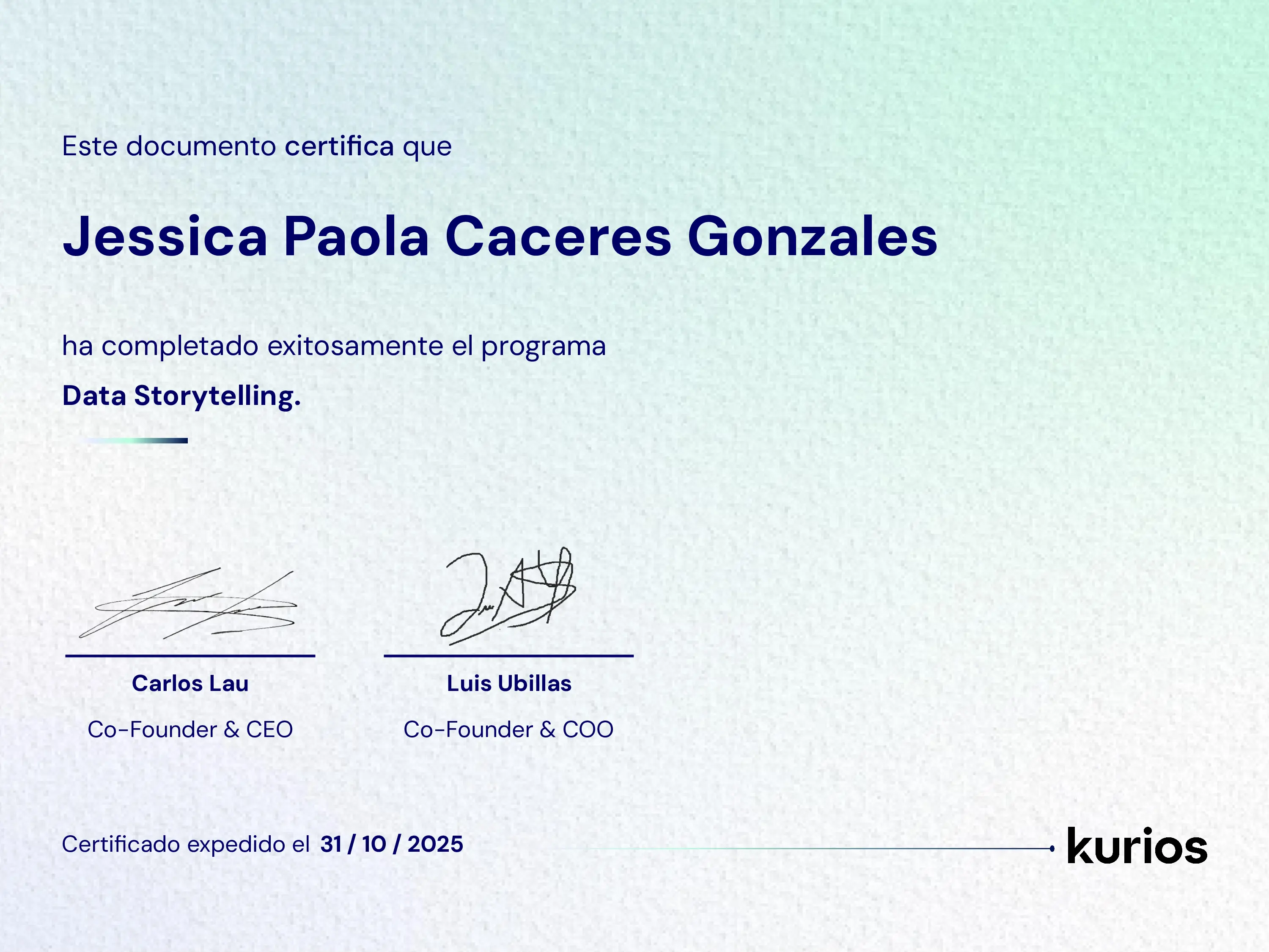 Certificado
