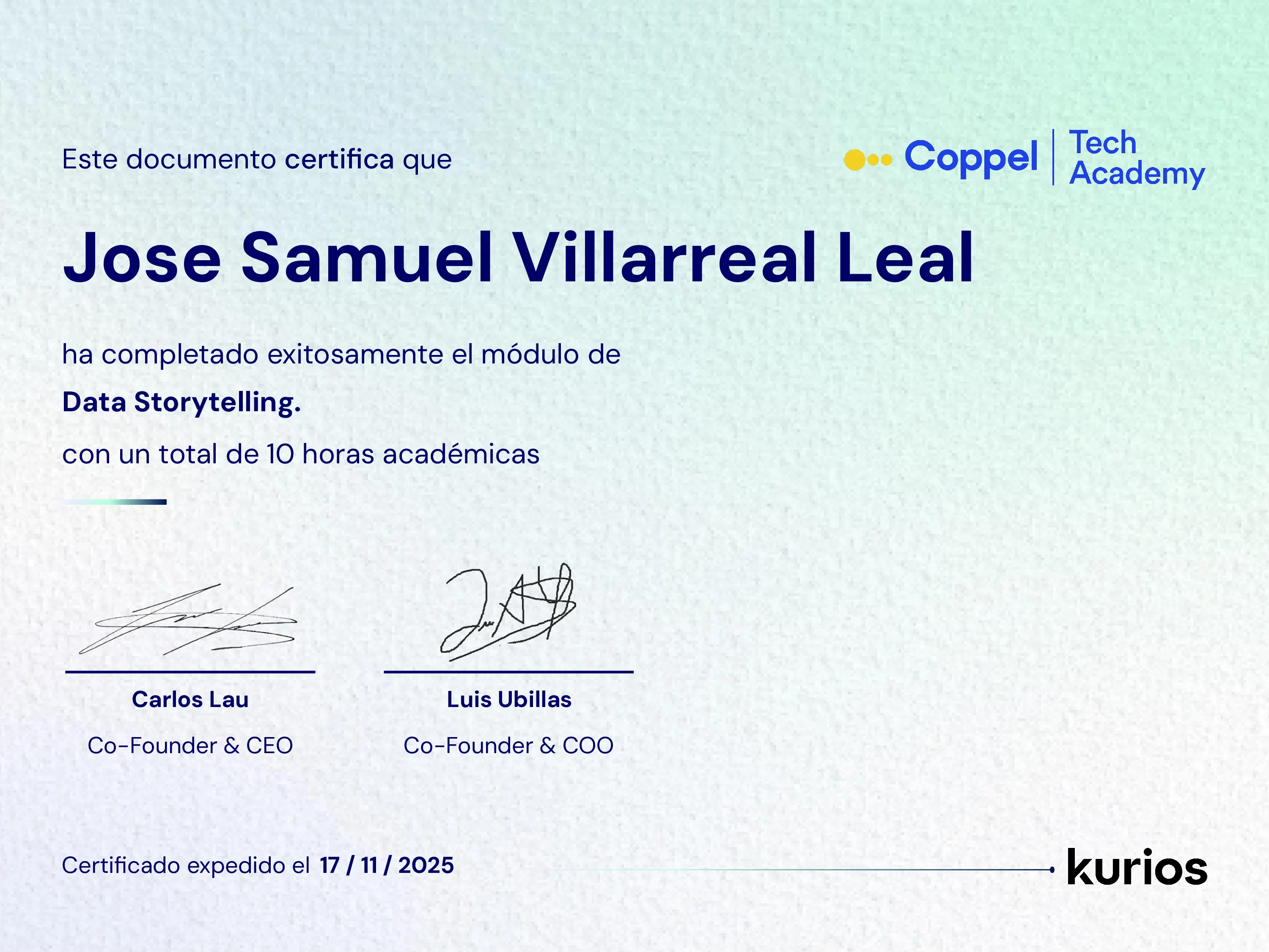 Certificado