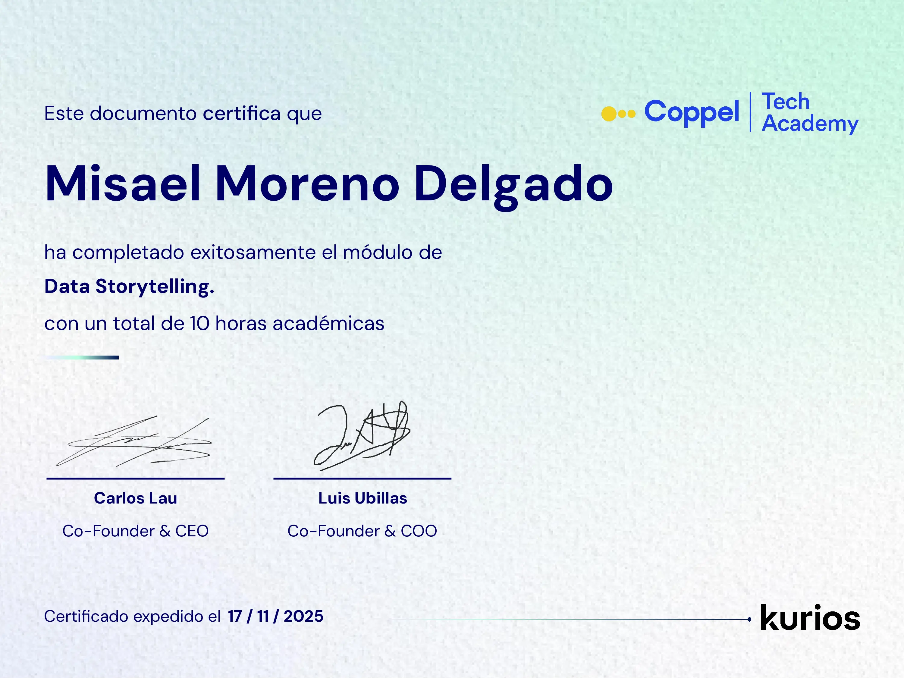 Certificado