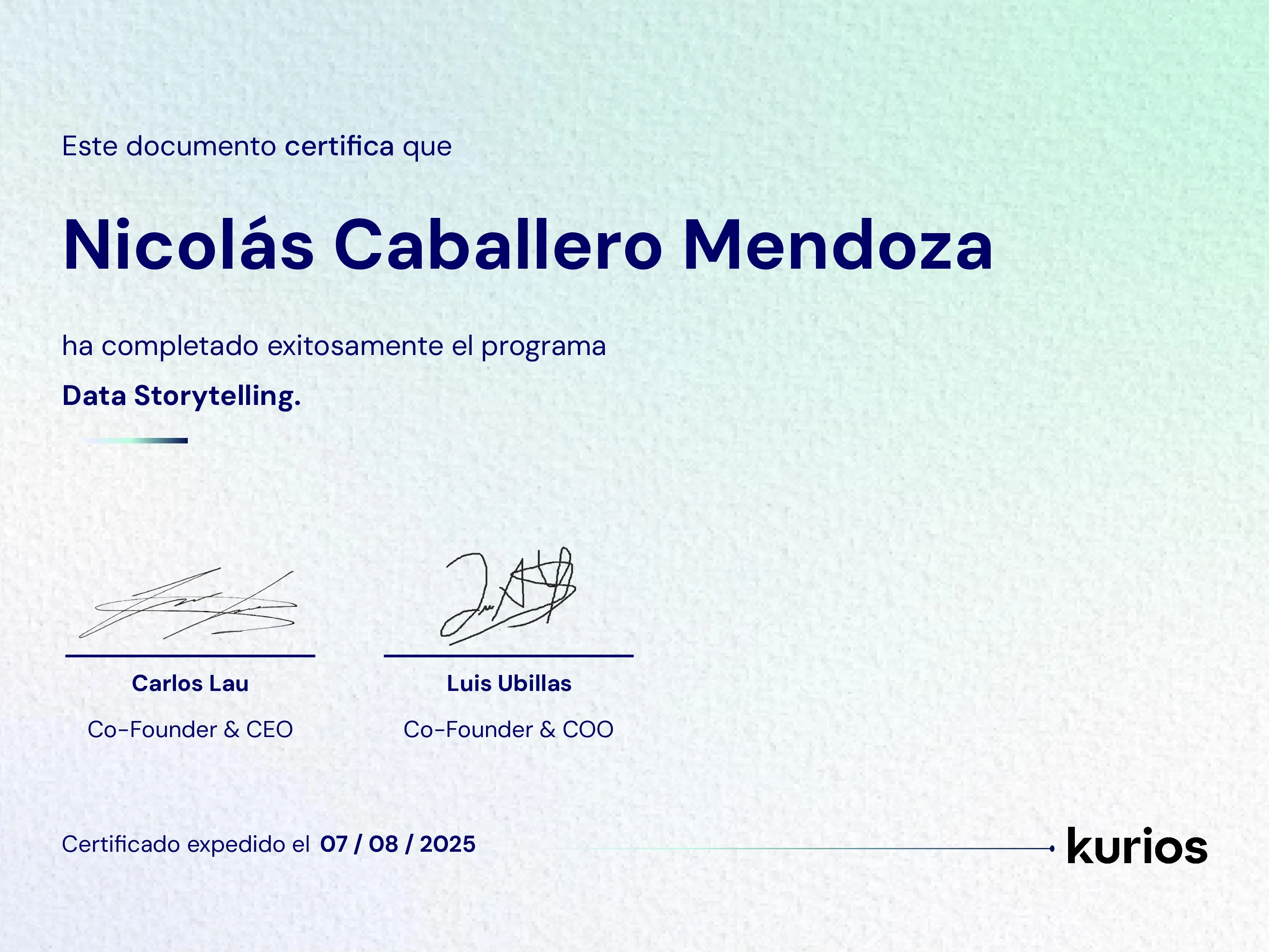 Certificado