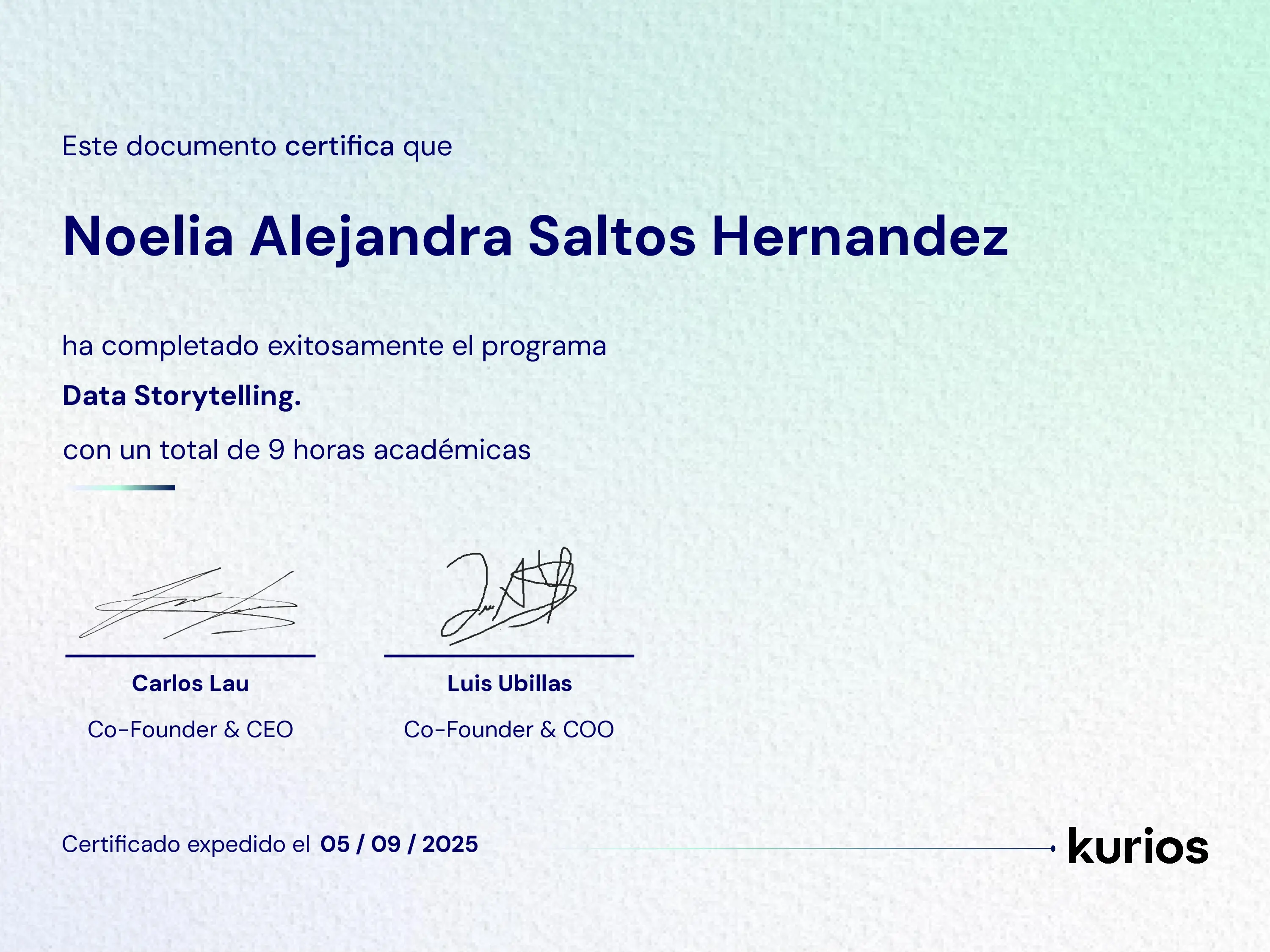 Certificado