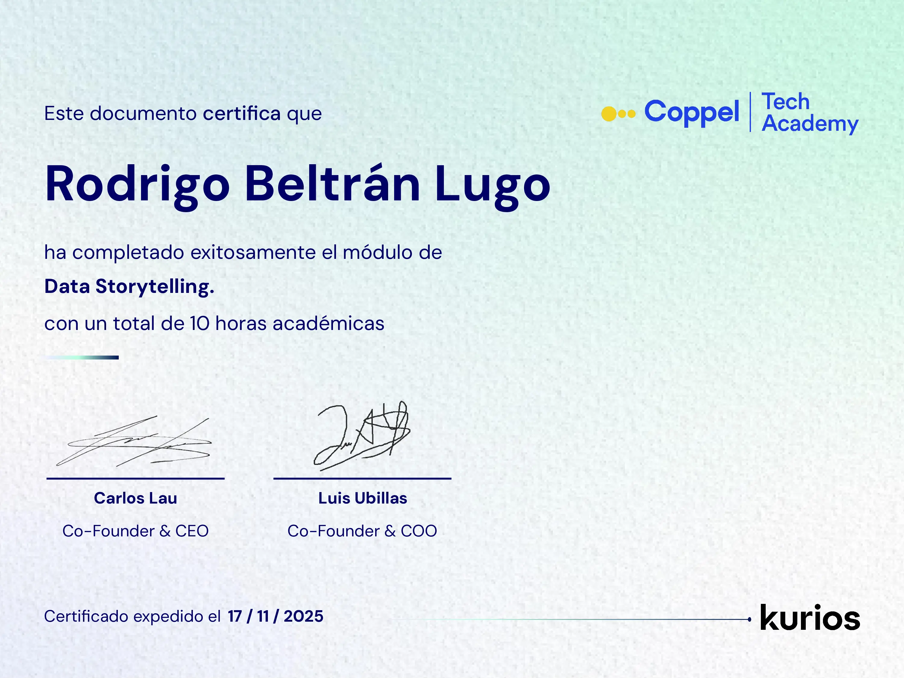 Certificado