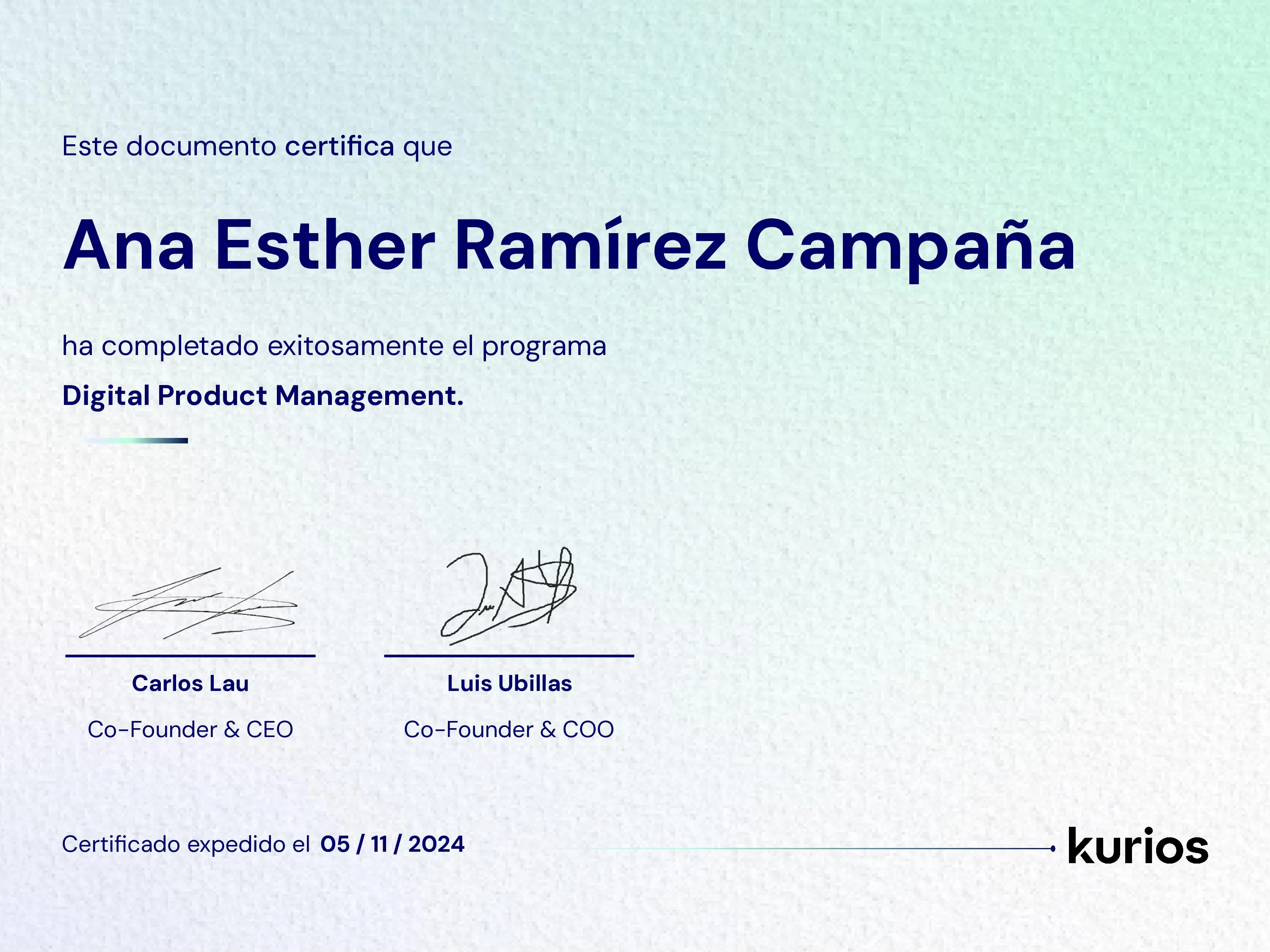 Certificado