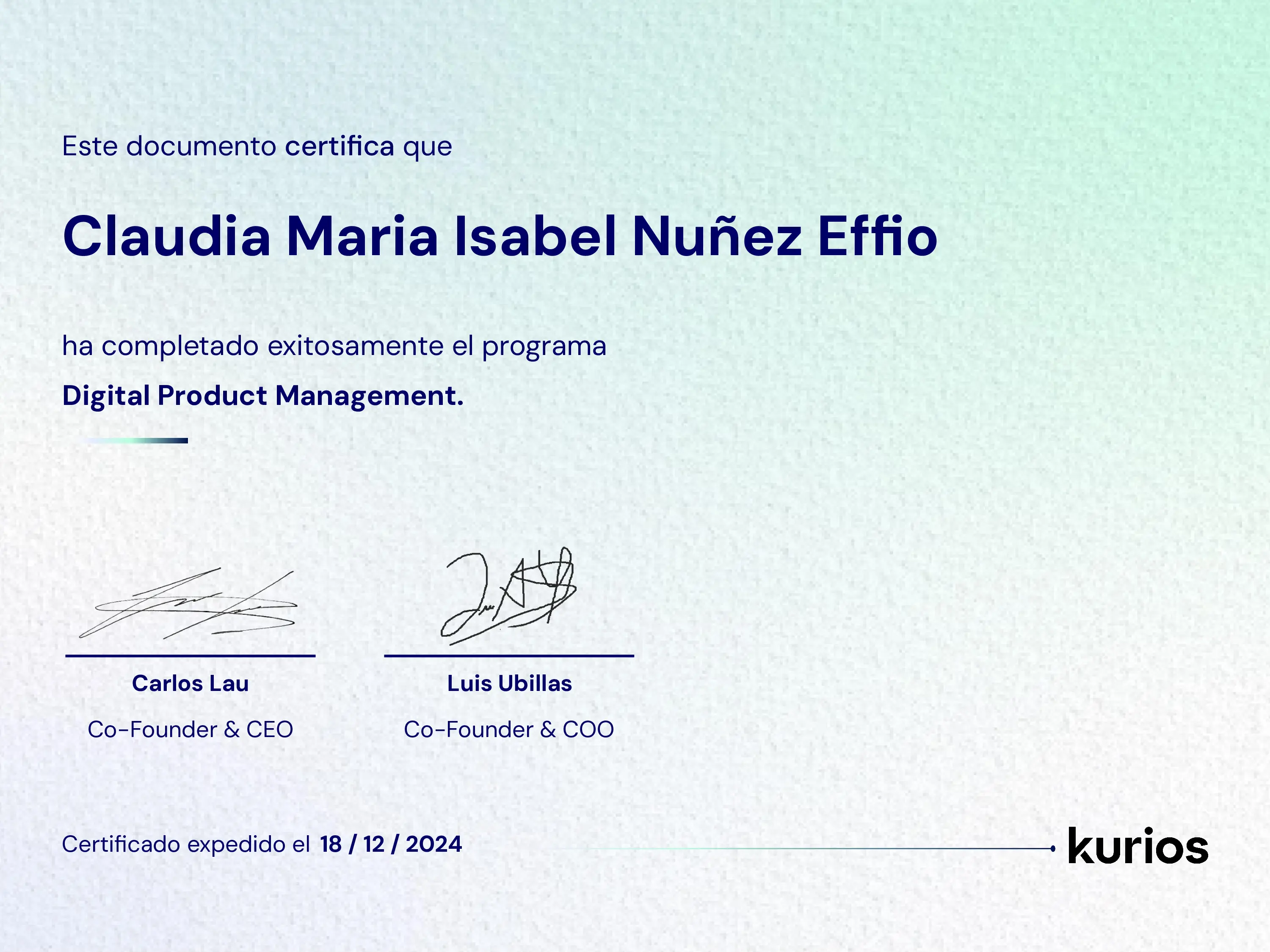 Certificado