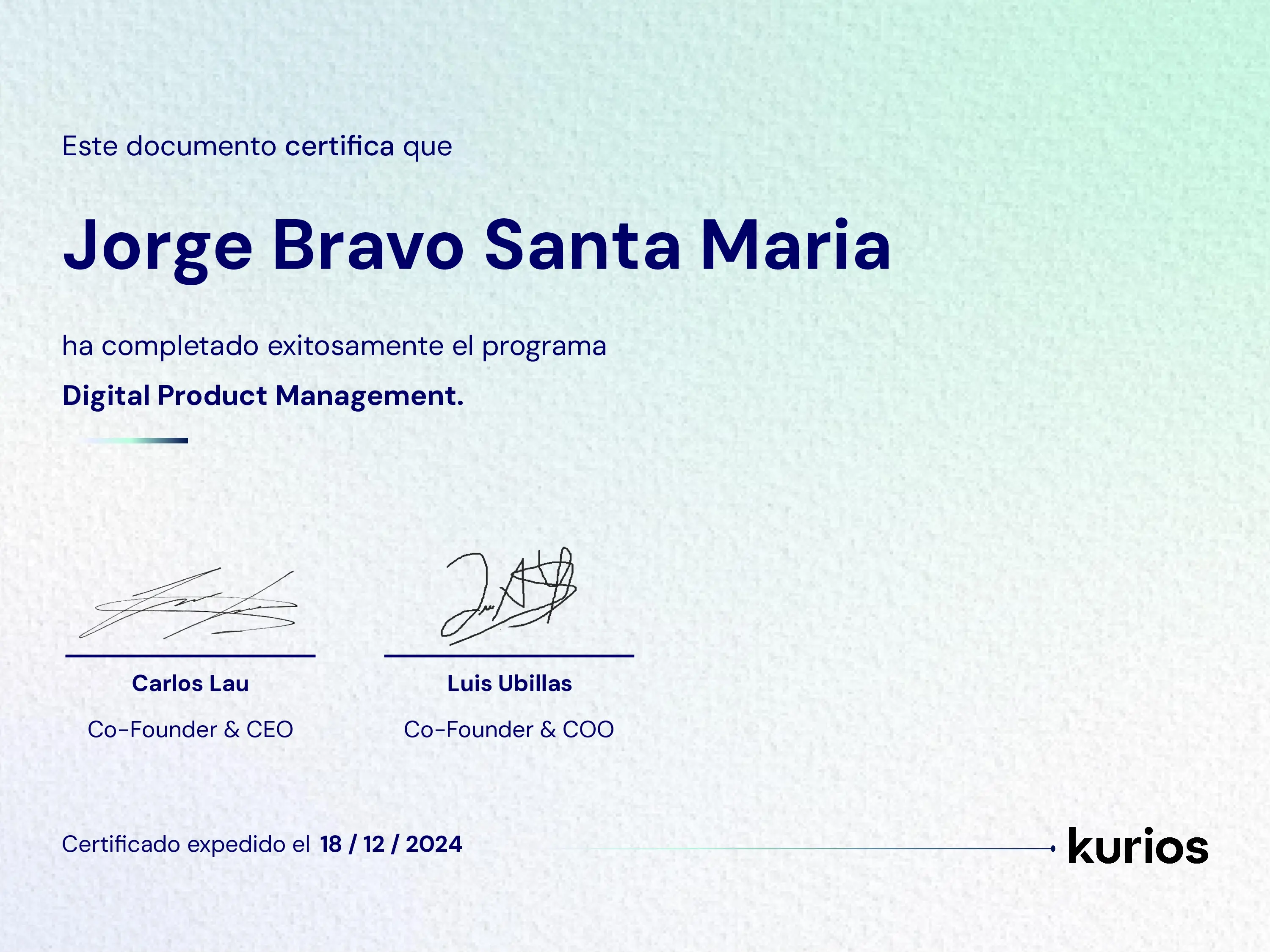 Certificado