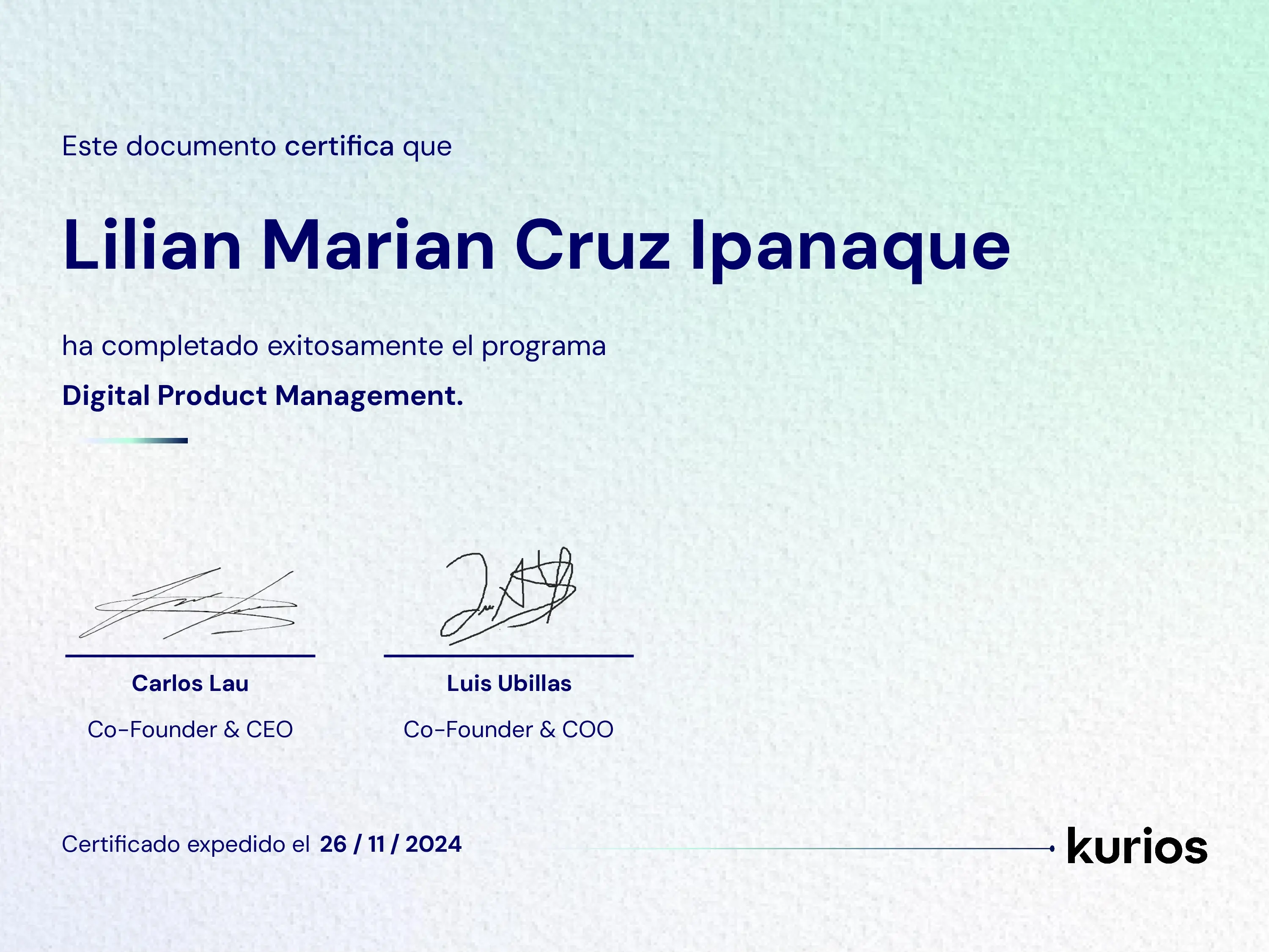 Certificado