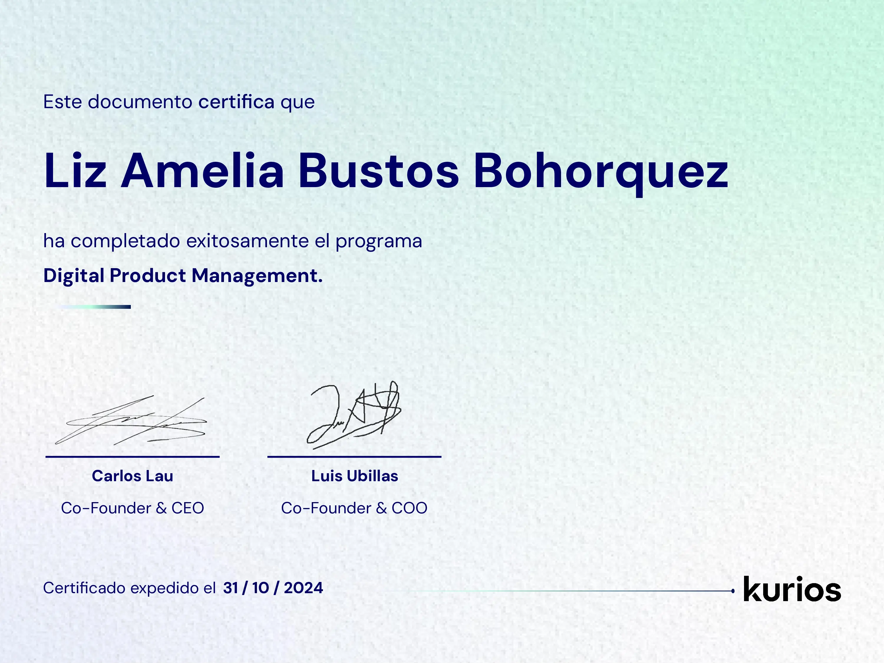 Certificado