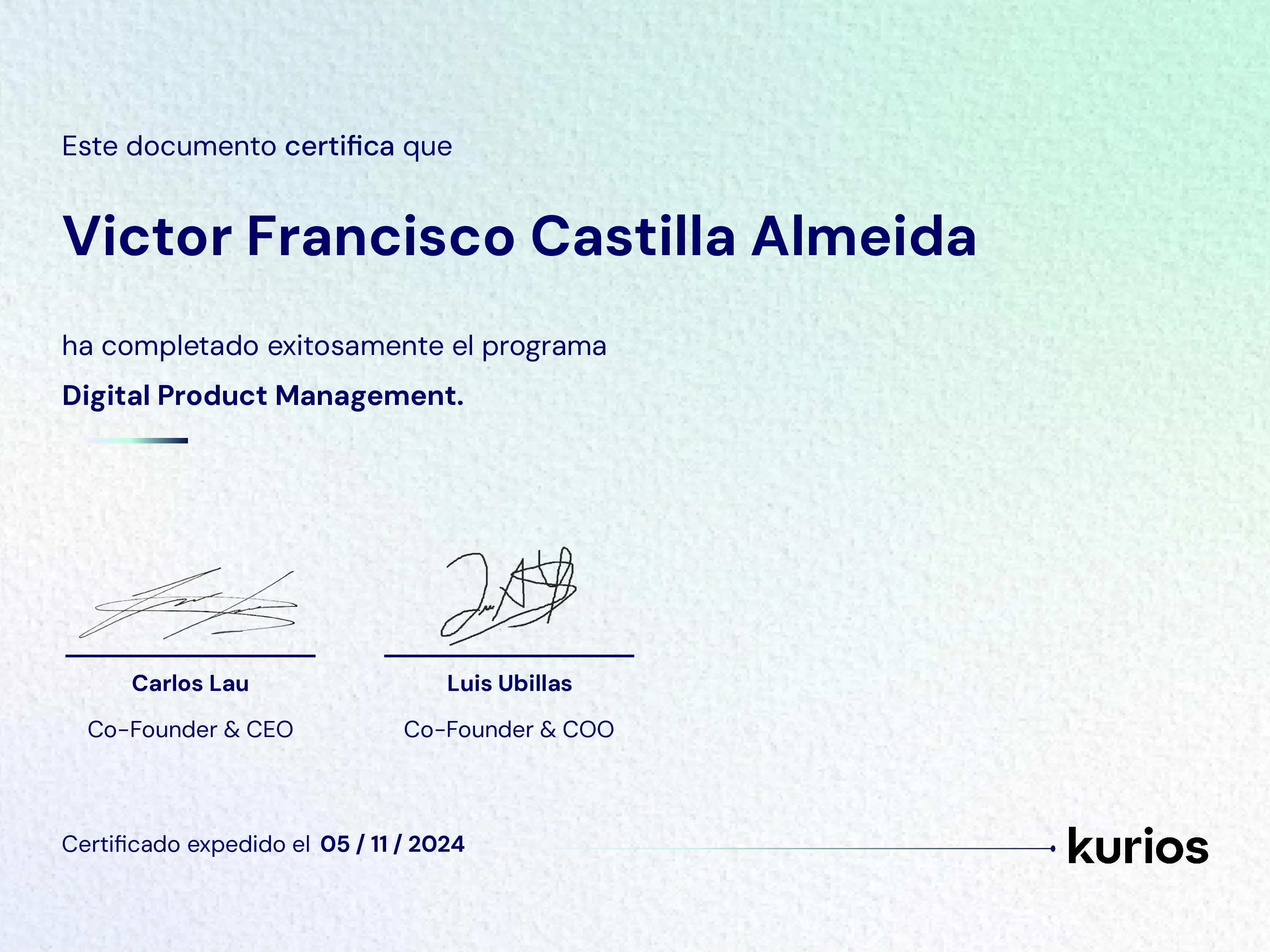 Certificado