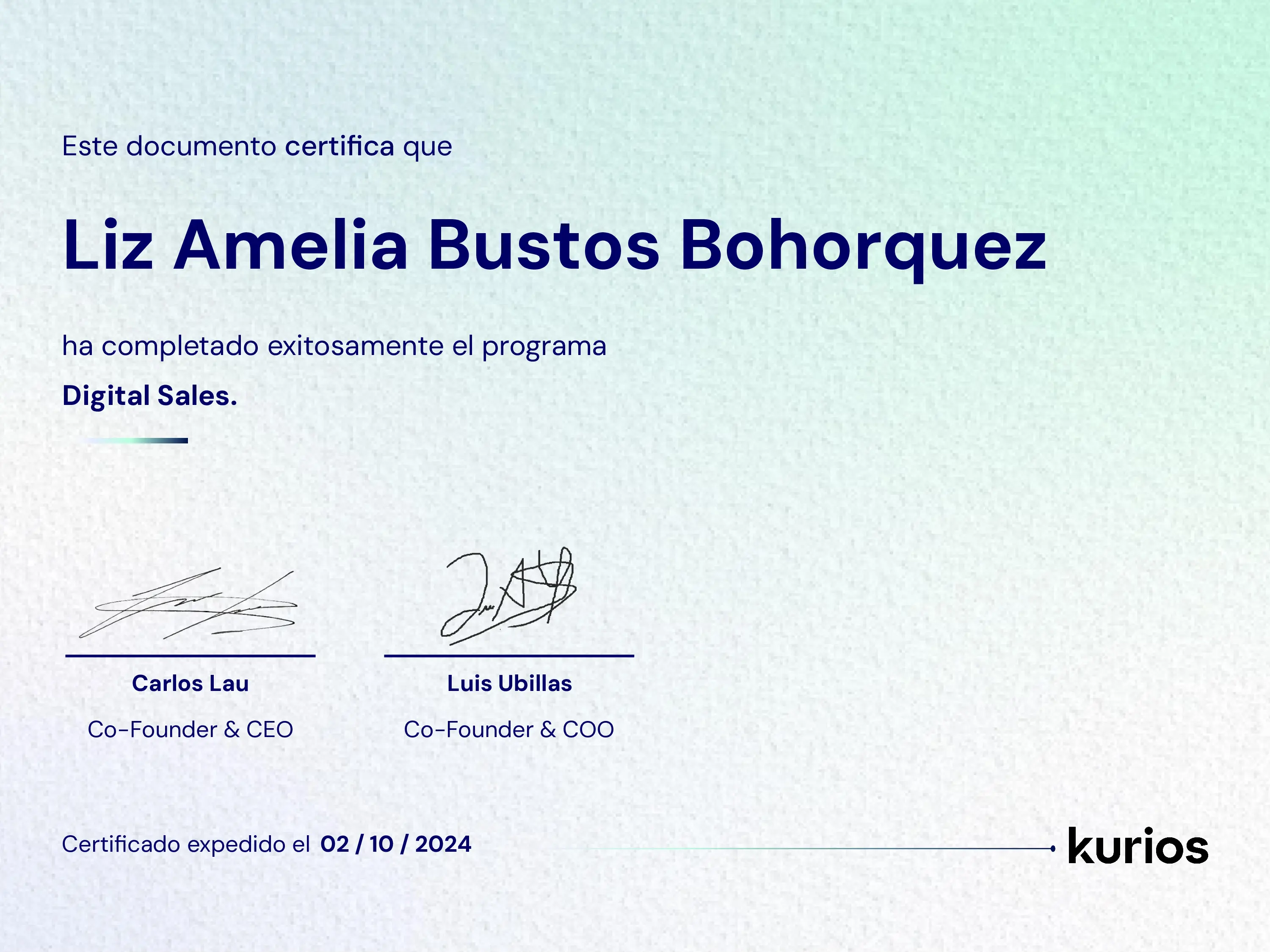 Certificado