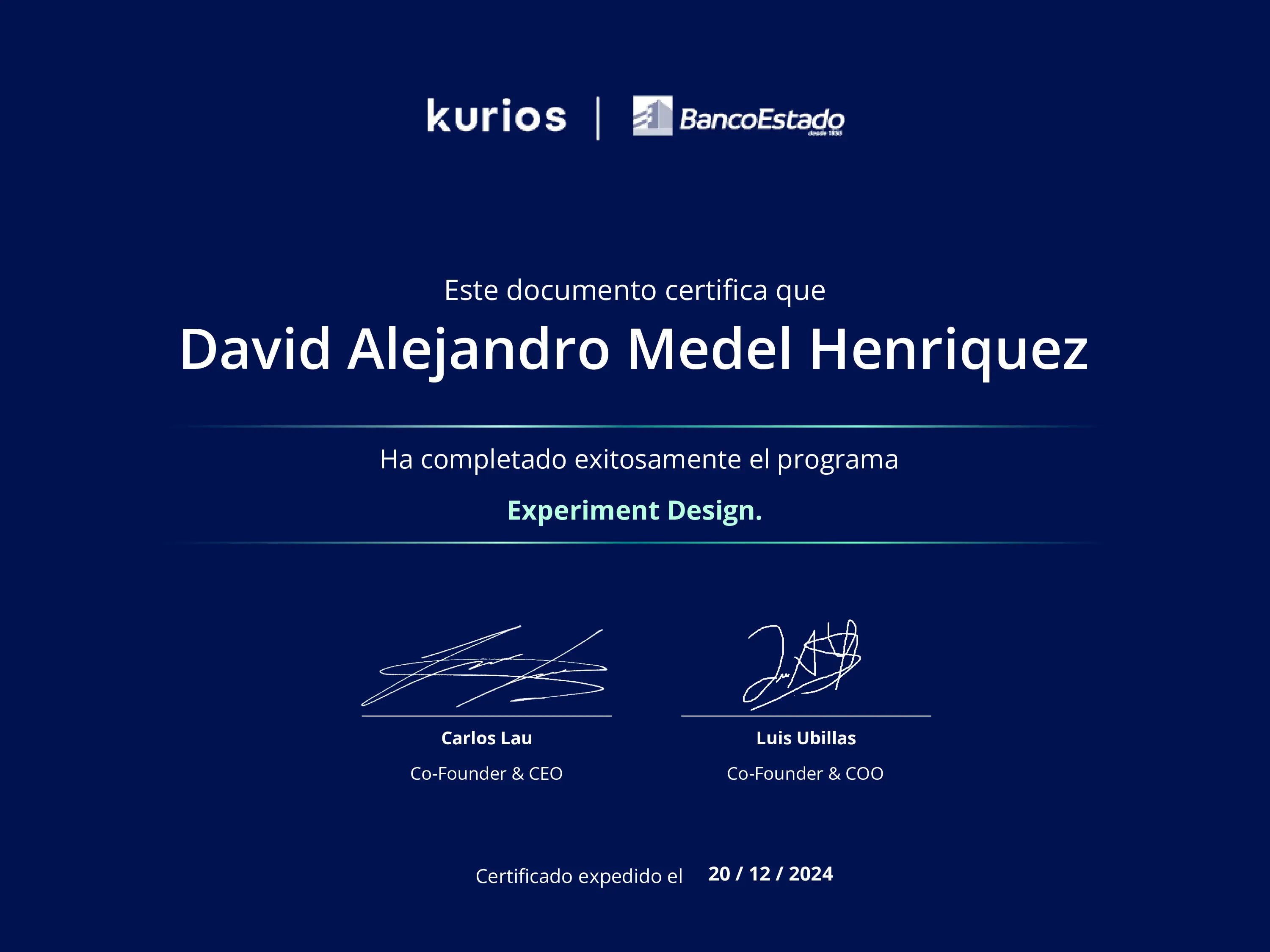 Certificado