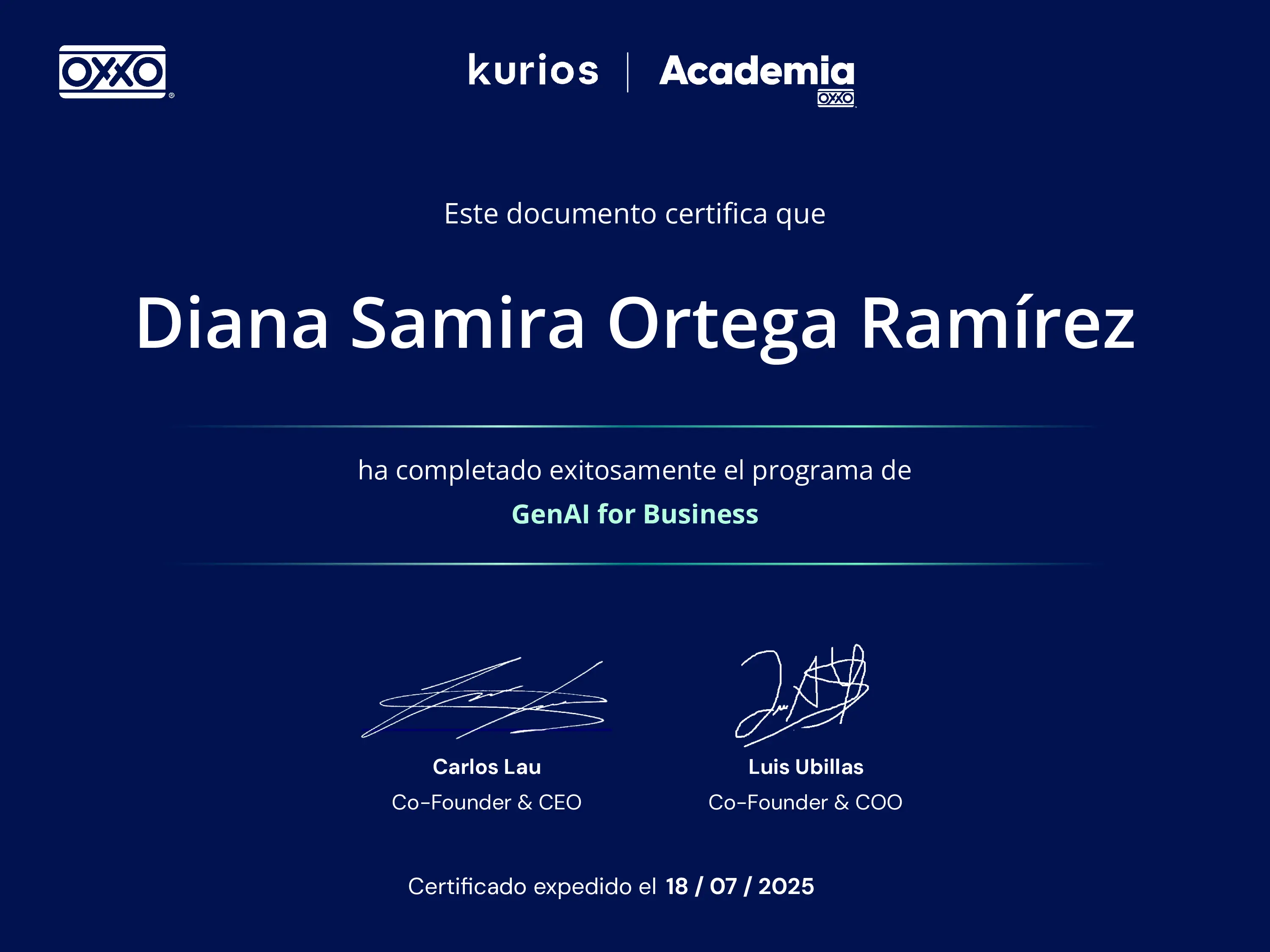 Certificado