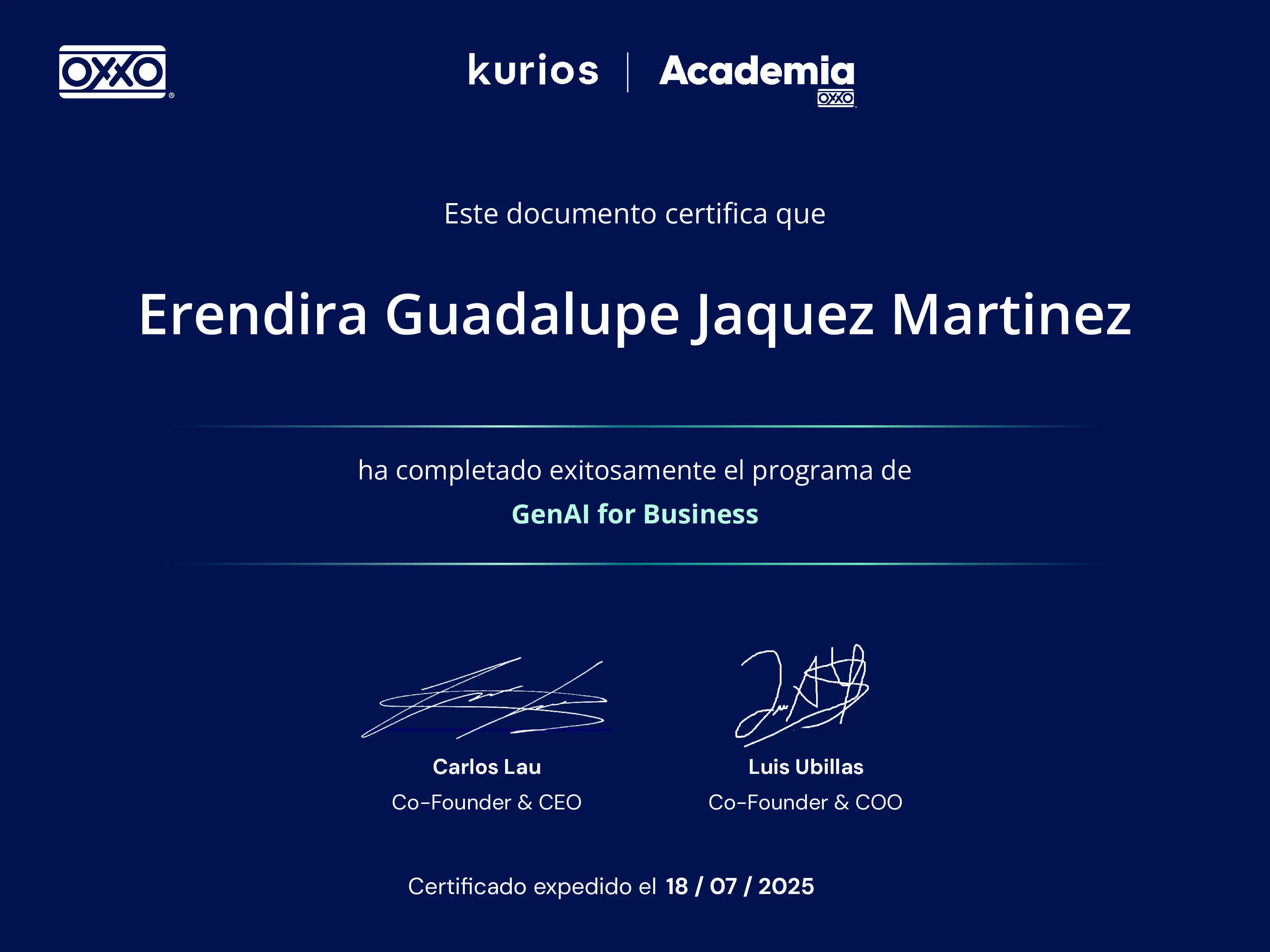 Certificado