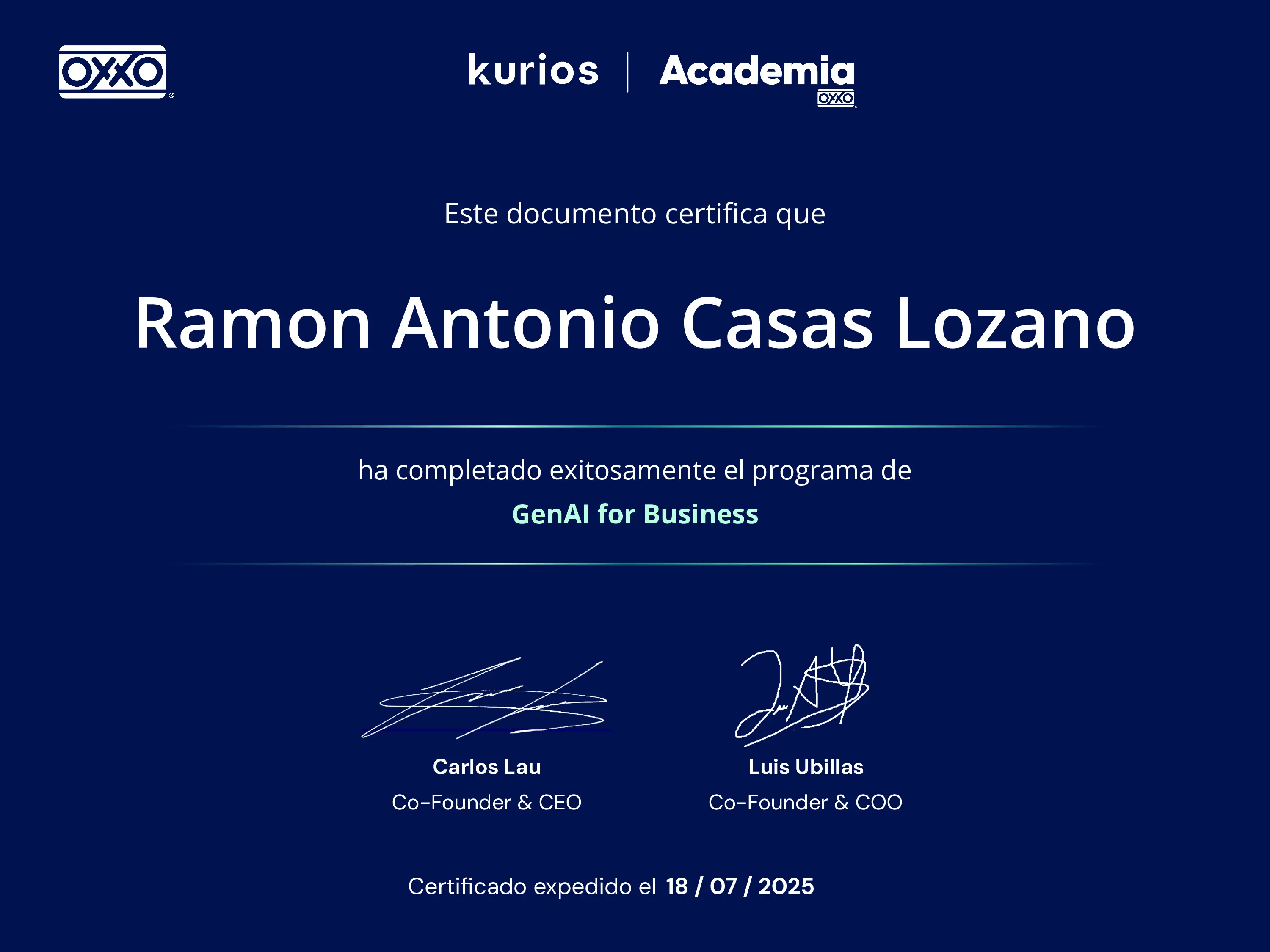 Certificado