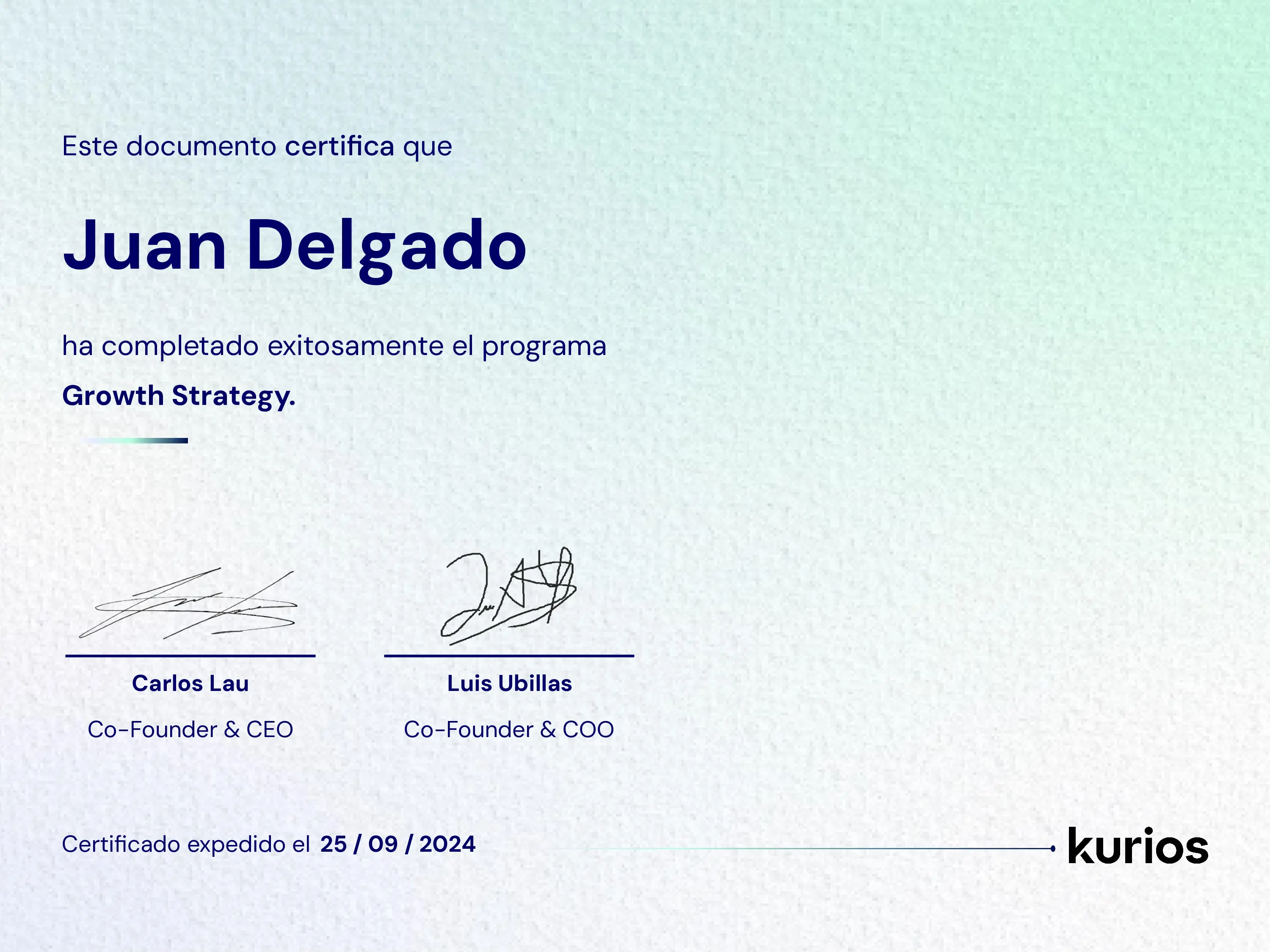 Certificado