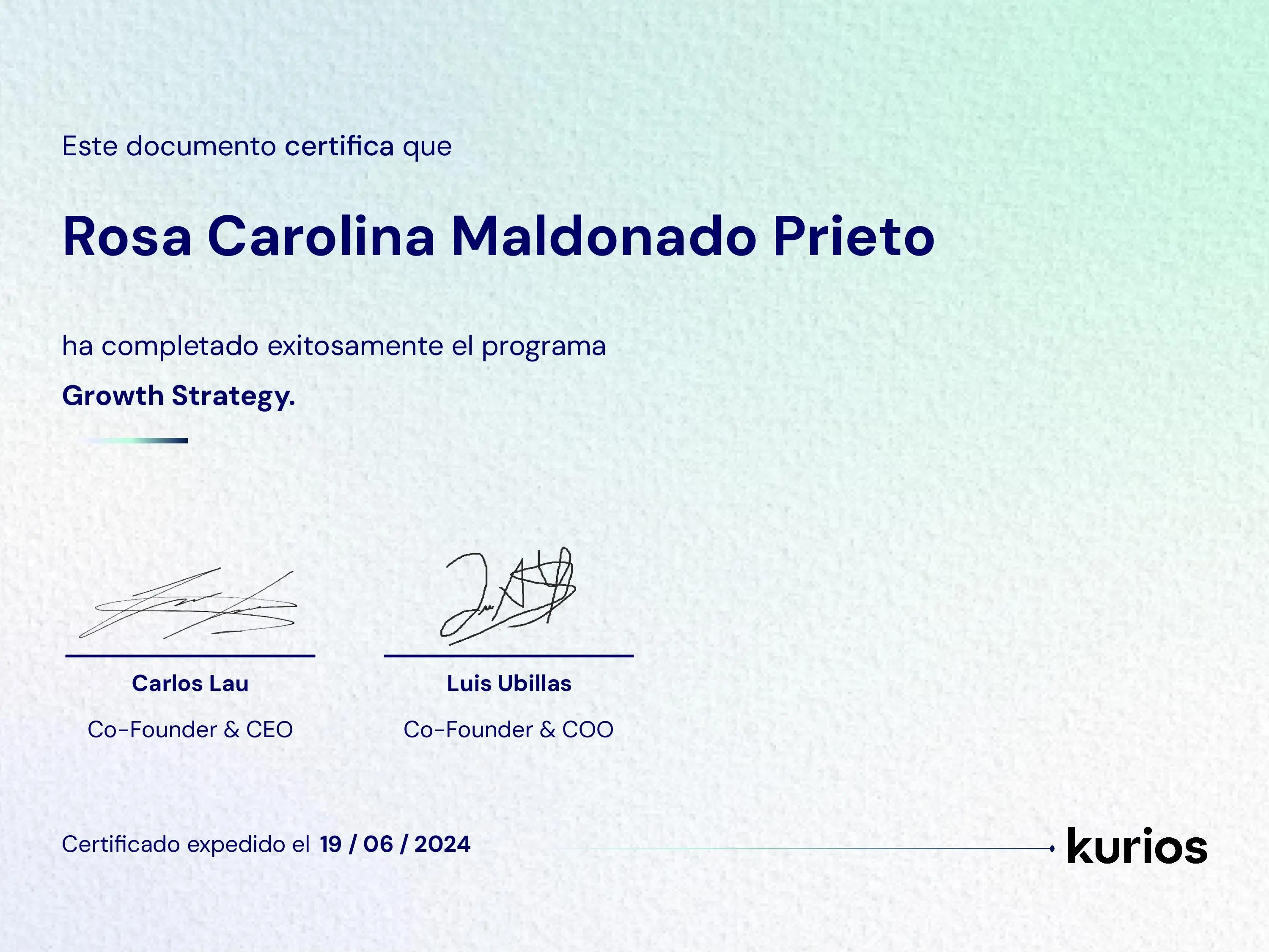 Certificado