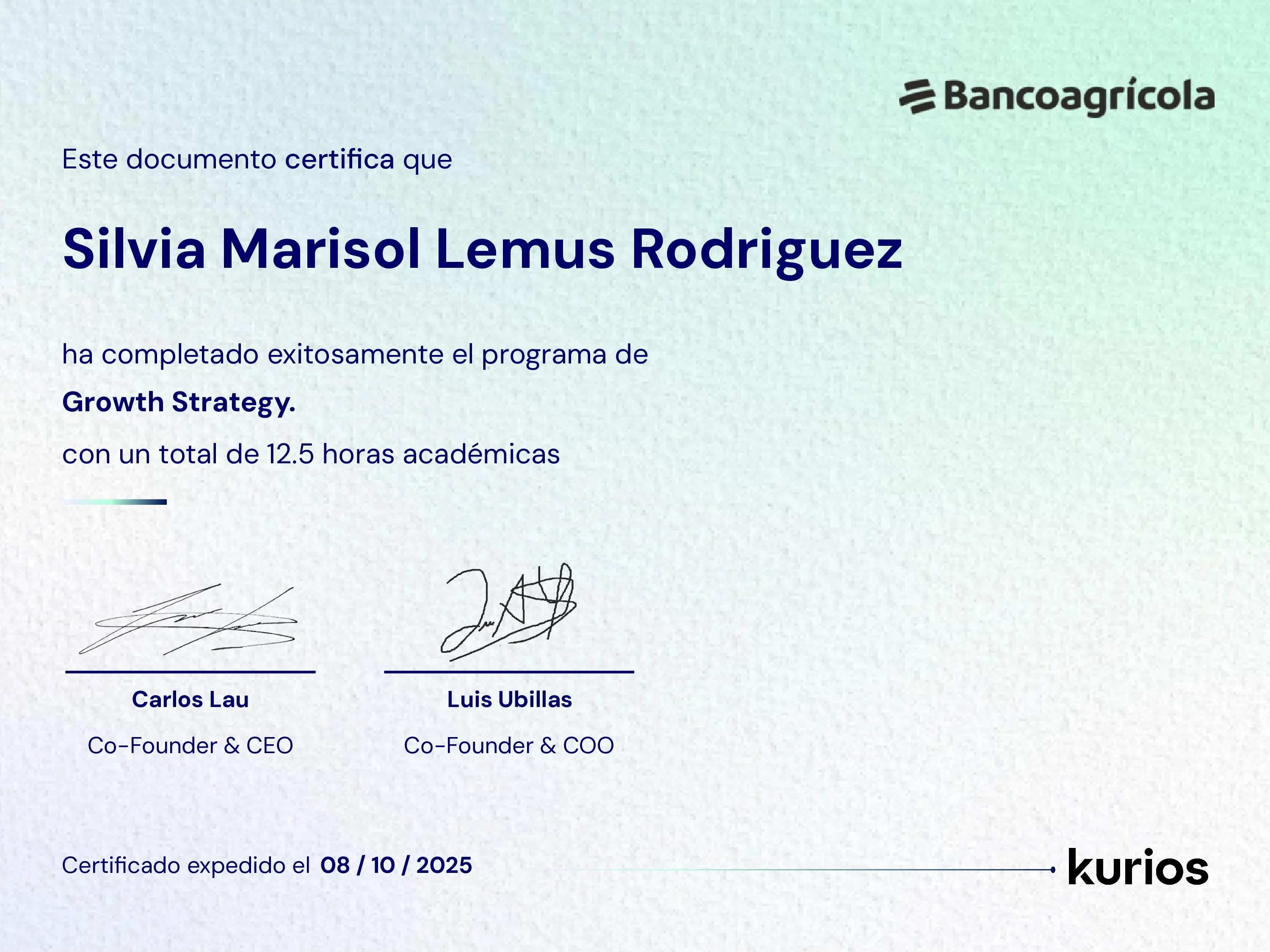 Certificado