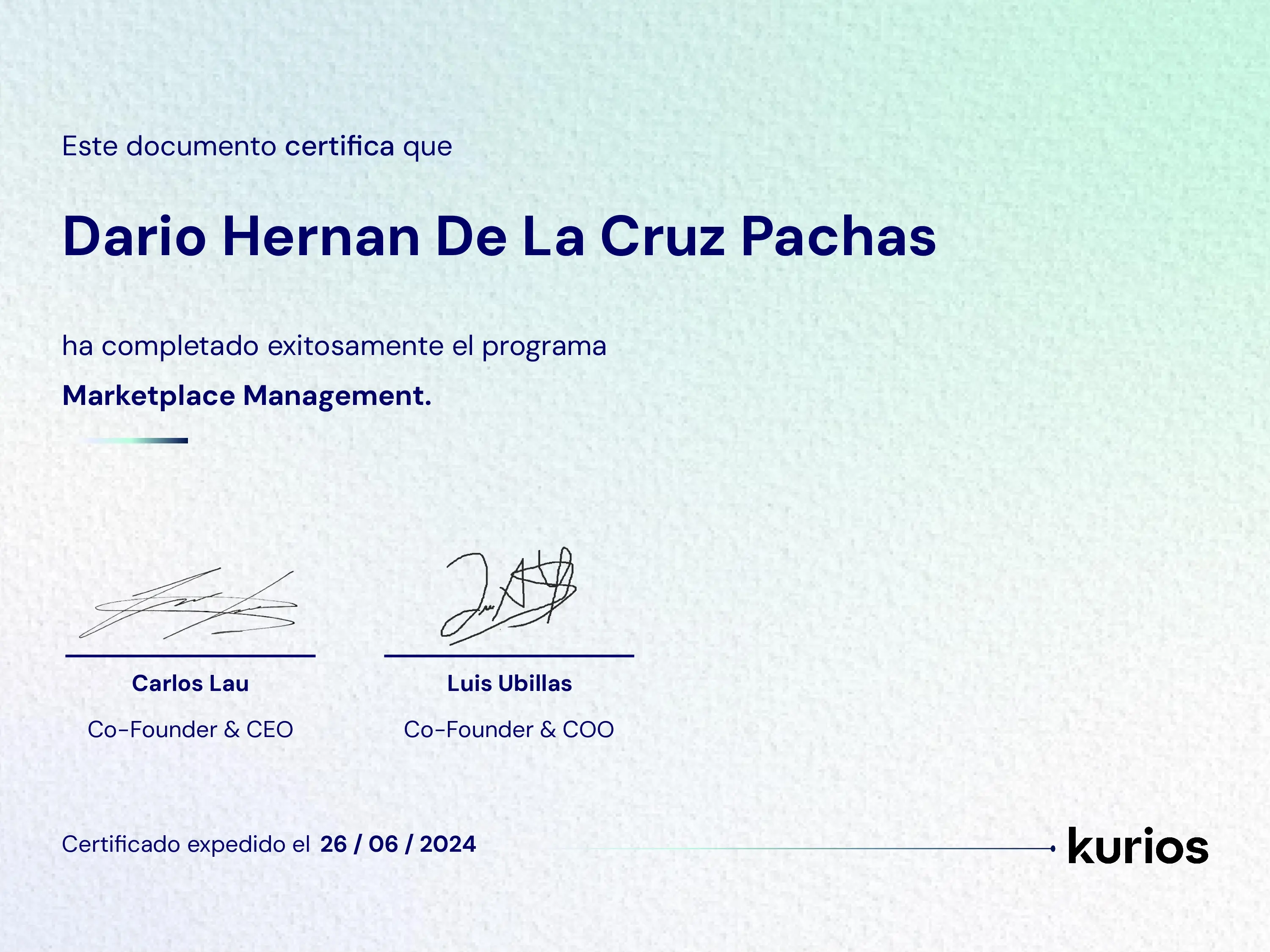 Certificado