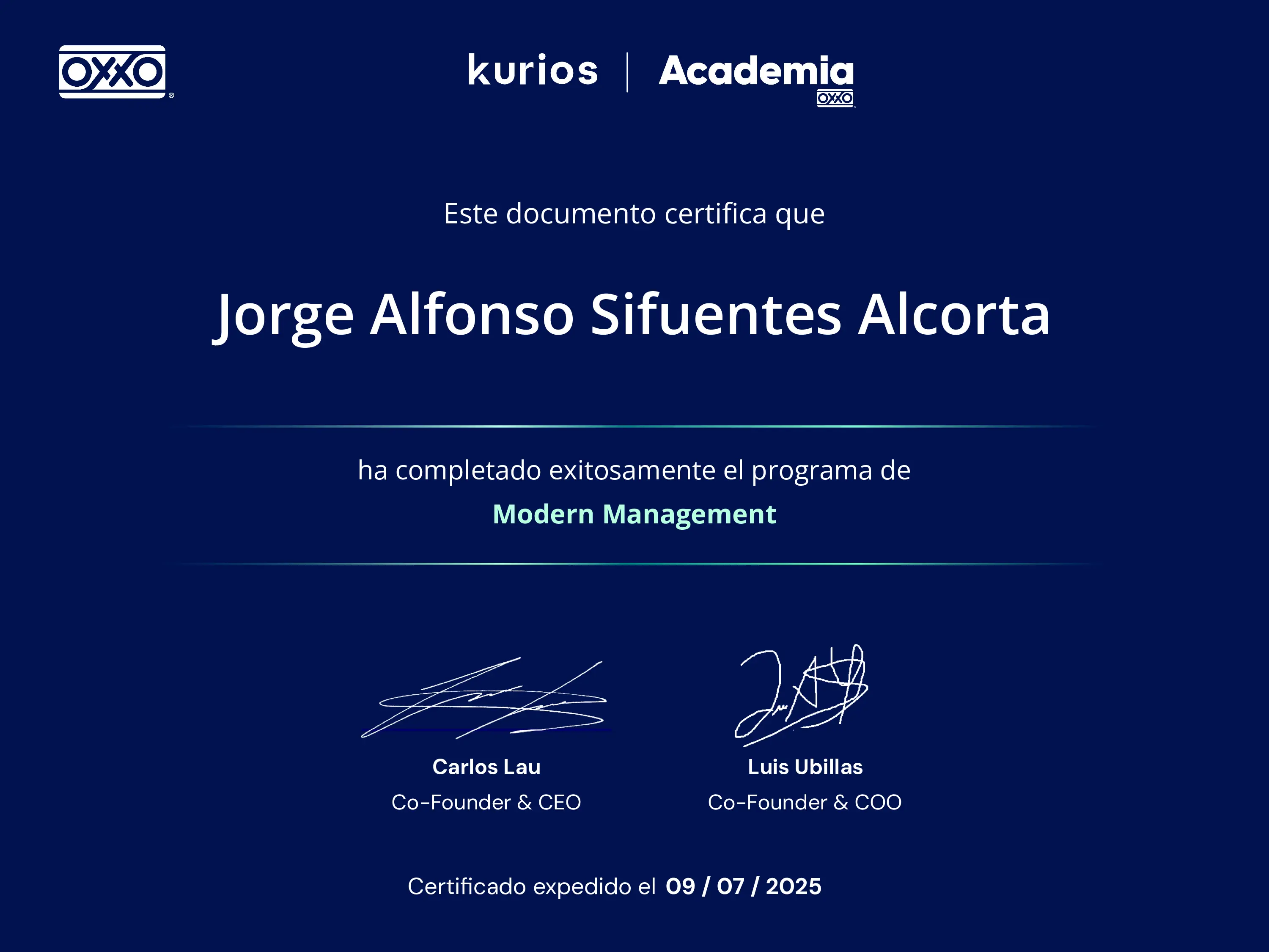 Certificado