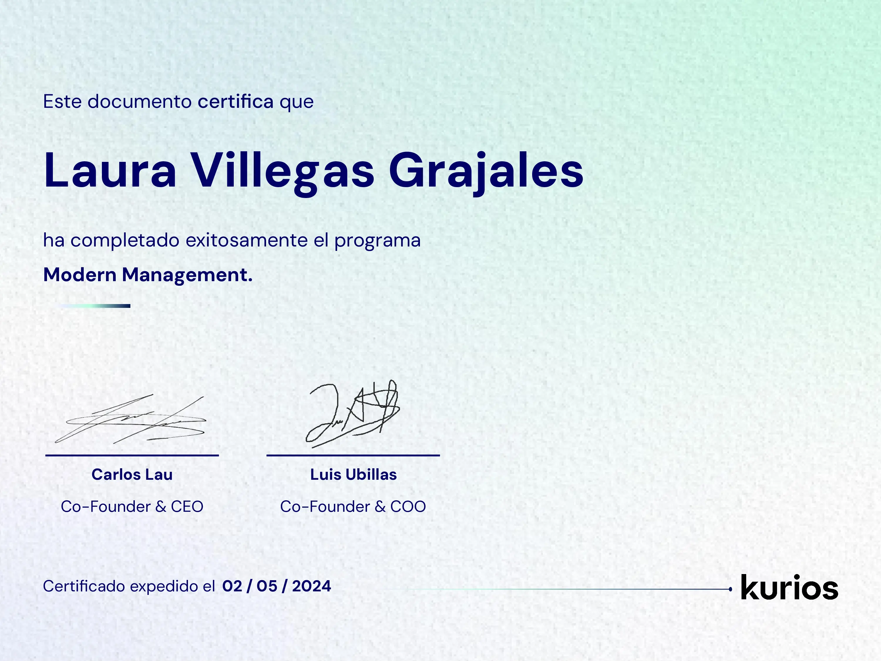 Certificado