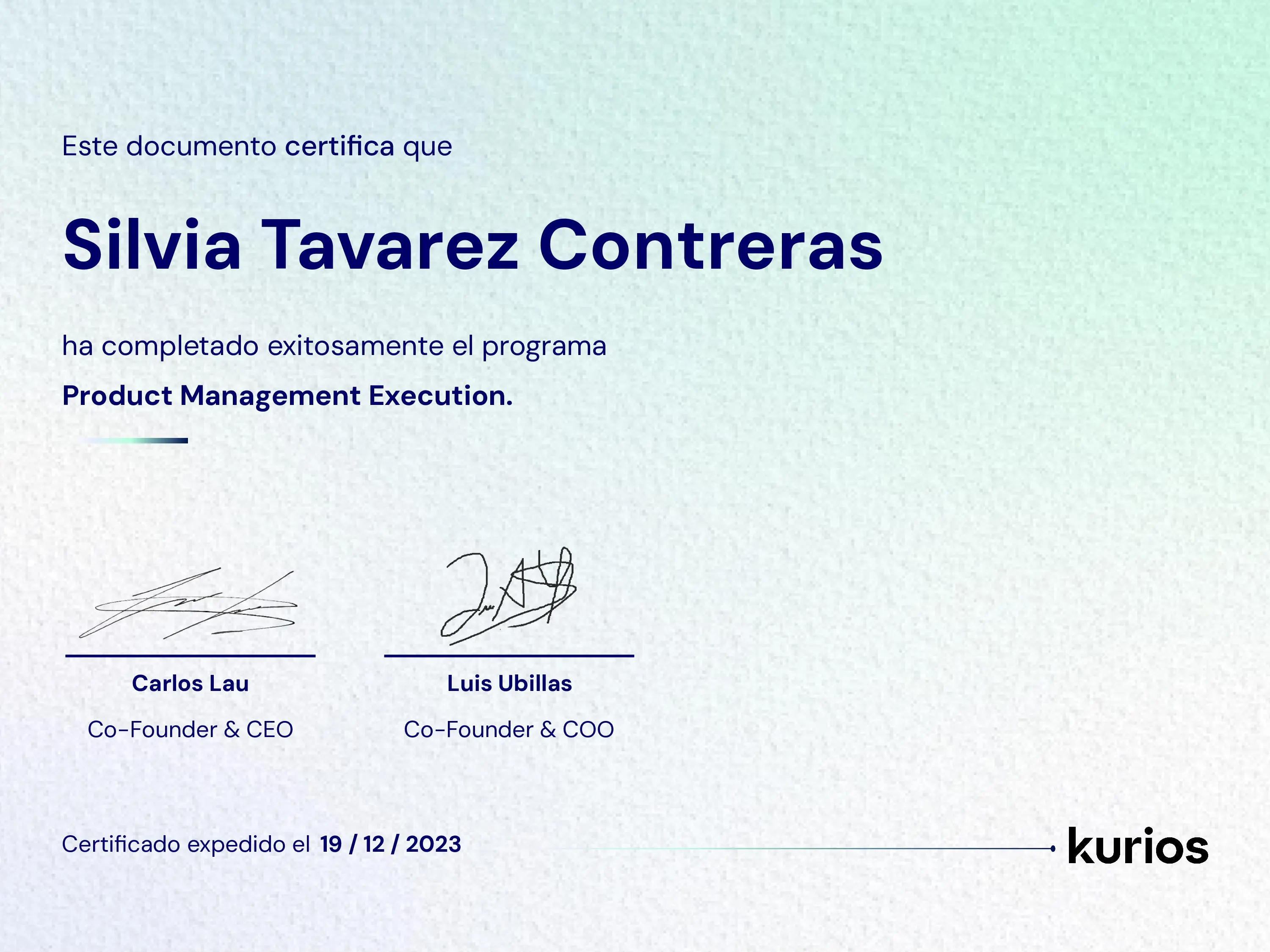 Certificado