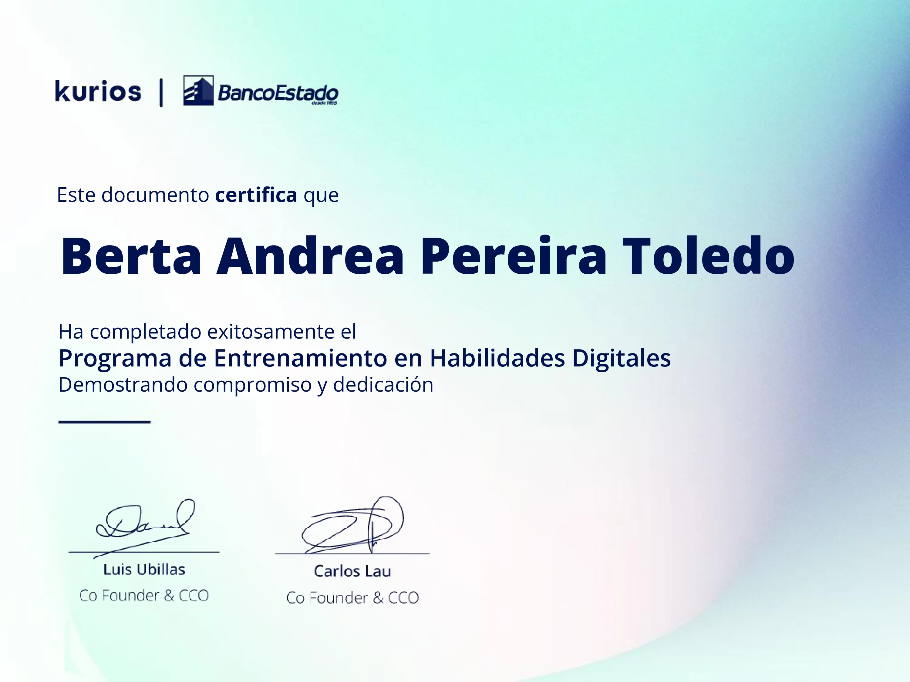 Certificado
