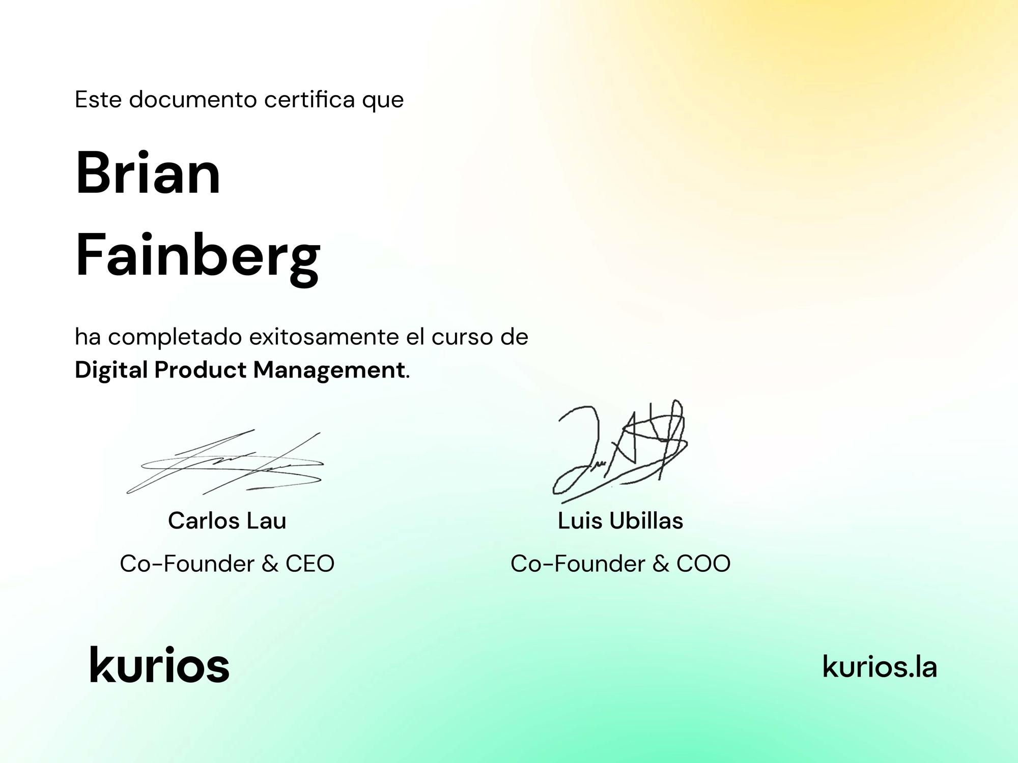 Certificado