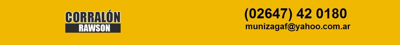 Corralon Rawson Aridos - Ceramicos - Sanitarios