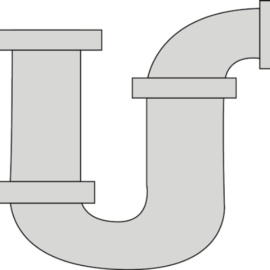 Crupier - Fab Sifones Goma Bajo Mesada