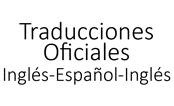 Traducciones Oficiales Inglés-Español-Inglés