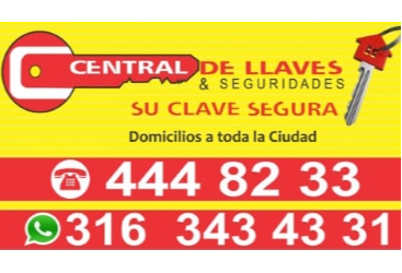 Llaves Central De Llaves Y Seguridades A Domicilio