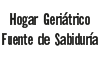 Hogar Geriátrico Fuente De Sabiduría