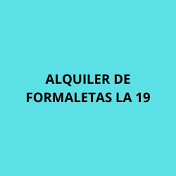 Alquiler De Formaletas La 19