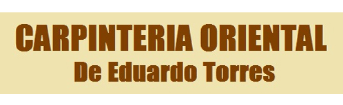 Carpintería Oriental de Eduardo Torres