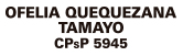 Ofelia Quequezana Tamayo