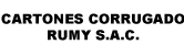 Cartones Corrugado Rumy S.A.C. - Ventas de Cajas de Carton , Carton Corrugado