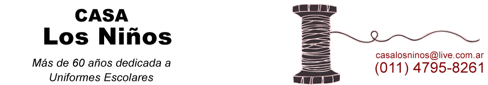 Ropa de Trabajo y Sanidad Casa los Niños