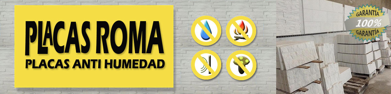 Placas Roma - Placas Antihumedad