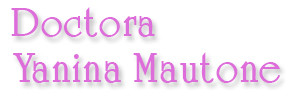 Doctora Yanina Mautone