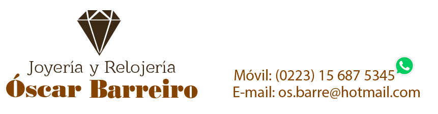 Joyeria - Relojeria - Oscar Barreiro