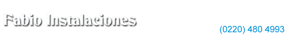 Fabio Instalaciones - Service Autorizado