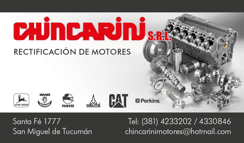 Chincarini SRL - Rectificacion de Motores