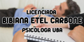 Licenciada Bibiana Etel Carbone - Psicologa UBA