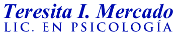 Teresita I Mercado - Lic en Psicologia