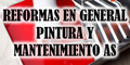 Reformas en General - Pintura y Mantenimiento As