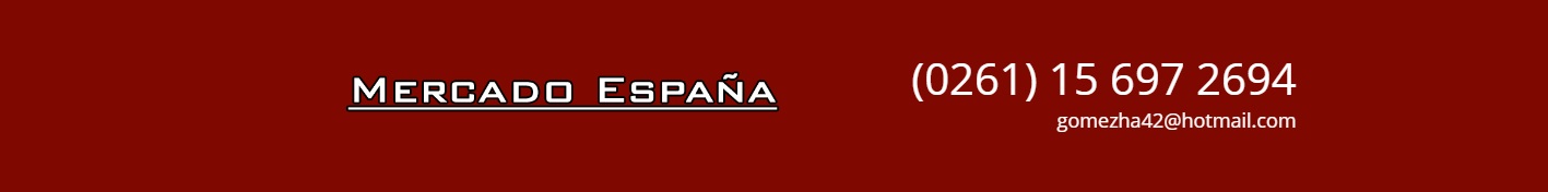 Mercado España Carniceria